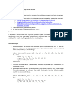 Activity 2 Structural and Behavioral Design of A 3x8 Decoder