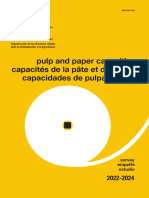 Pulp and Paper Capacities Capacités de La Pâte Et Du Papier Capacidades de P Ulpa y Papel