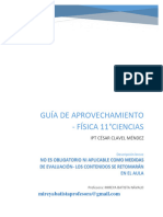 Guía de Aprovechamiento Undécimo