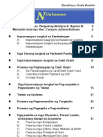Pantawid Pamilya Beneficiary Guide Booklet