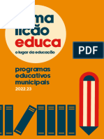 Programas Educativos Municipais 2022