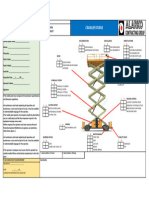 Scissor Lift Work Platform