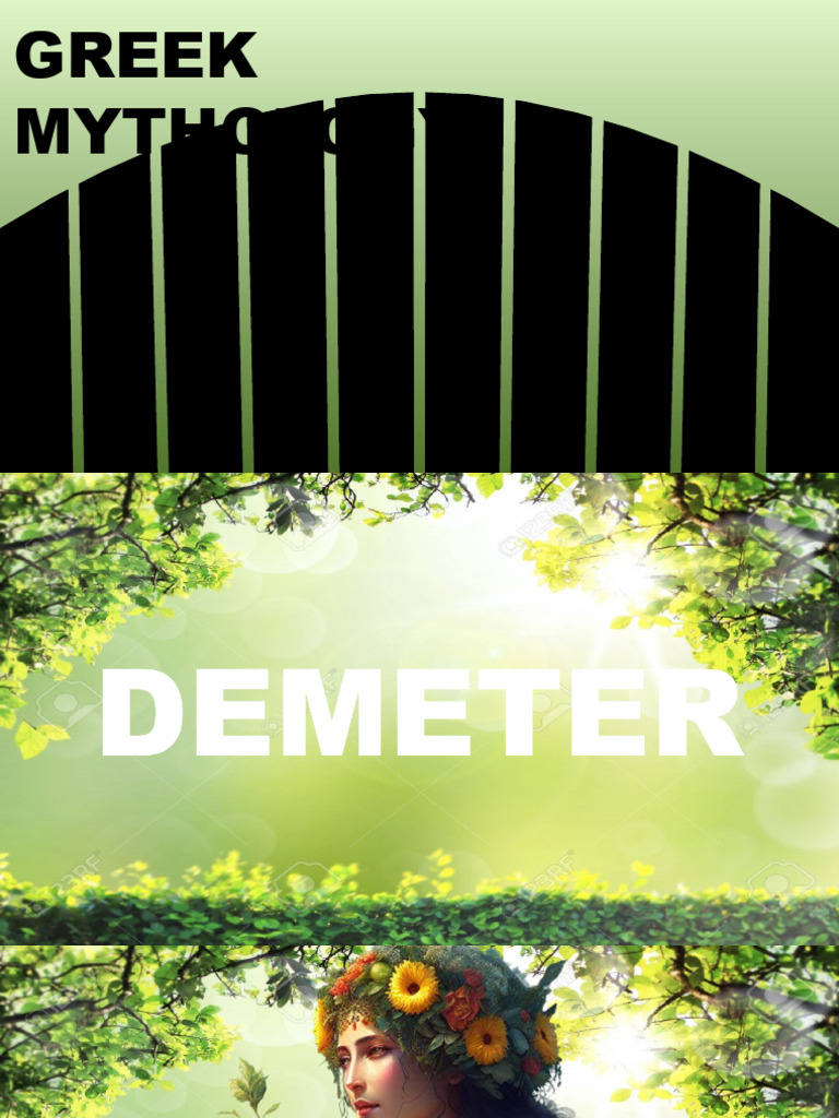 Demeter: Goddess of Agriculture & Life | PDF