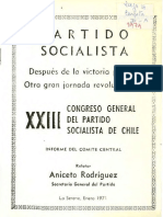 Informe Al Congreso - 1971