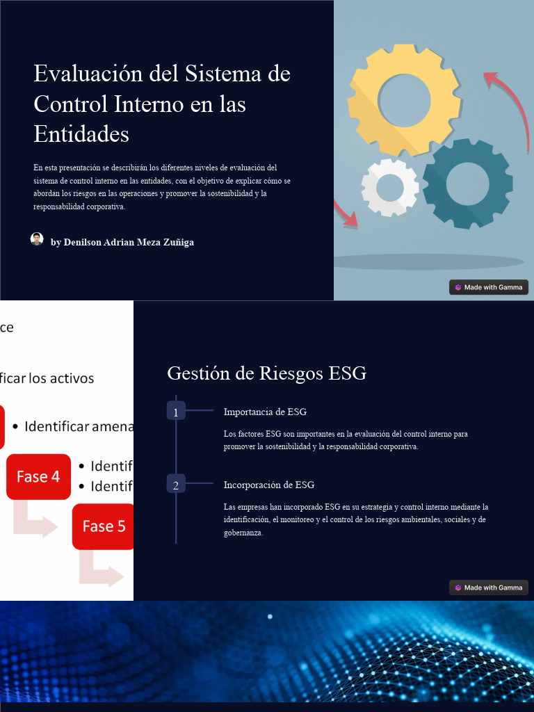 Evaluación de Control Interno y Riesgos | PDF | Gestión de riesgos | La ...