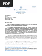 Speaker Johnson Letter To OMB Re Border Security