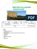 Paket Meeting Fullboard Bogor 3D2N