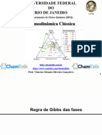 Regra de Gibbs Das Fases - Termodinâmica Clássica (P)