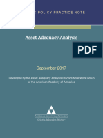 Asset Adequacy Analysis