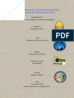 Normalizacion de Bases de Datos