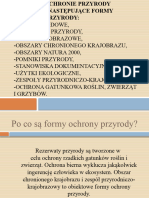 Formy Ochrony Przyrody