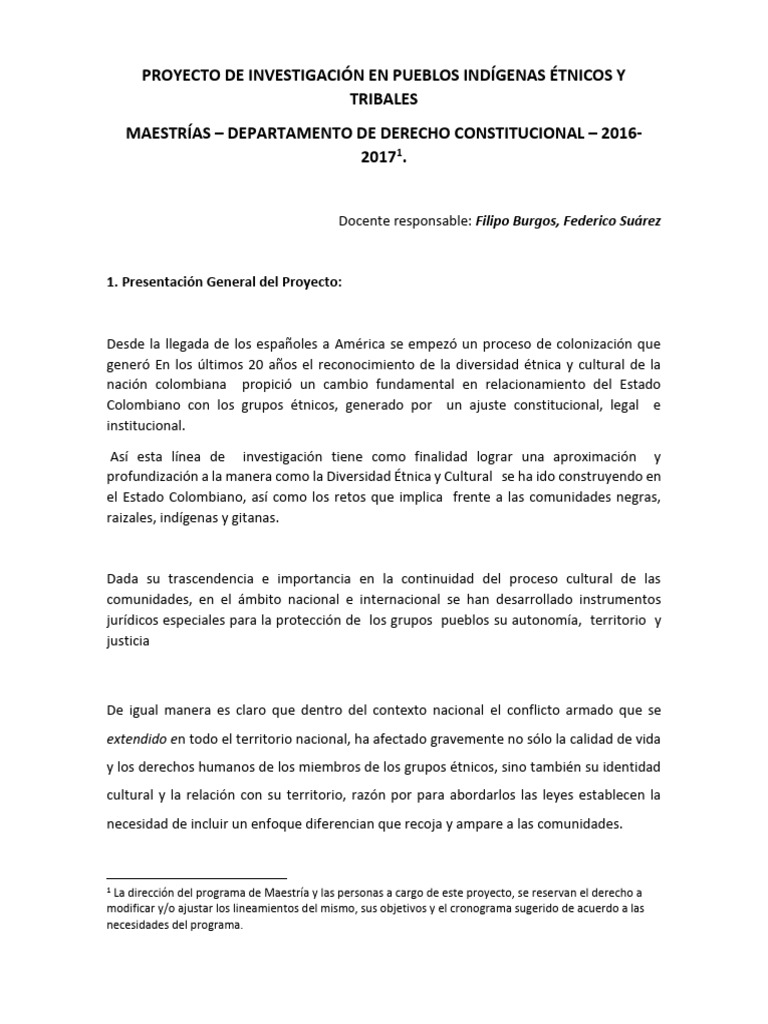 Filipo Burgos | PDF | Colombia | Estado (política)