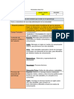 Programa Analitico Segundo