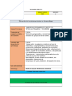 Programa Analitico