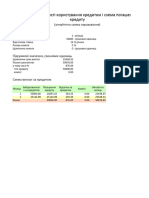 Calculation On Credit