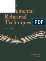 Instrumental Rehearsal Techniques