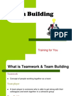 Team Building: Training For You