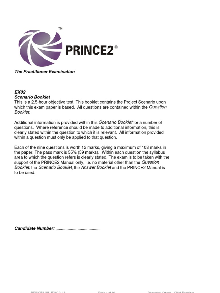 The Practitioner Examination Booklet PDF