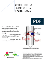 ABATERI DE LA SEGREGAREA MENDELIANA