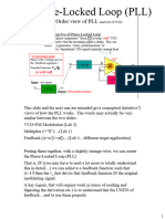 The Phase-Locked Loop (PLL) : Zero-Order View of PLL