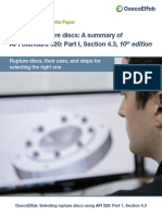 Selecting Rupture Discs: A Summary of API Standard 520: Part I, Section 4.3