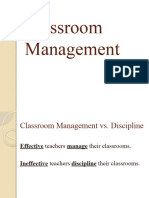 Classroom Management