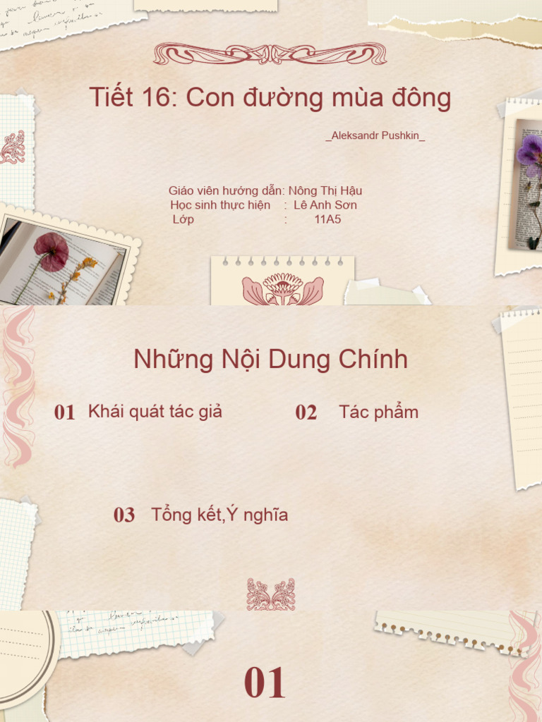 Art Nouveau Scrapbook Theme by Slidesgo PDF