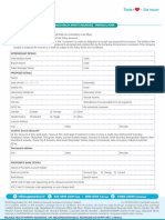 Reliance Health Infinity Proposal Form New