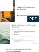 Aplicativos Móveis para Manutenção: by Anderson Ribeiro