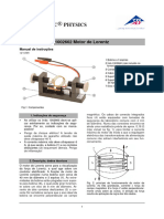 3B Scientific® Physics: 1002662 Motor de Lorentz