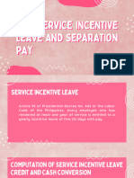 Sil Separation Pay