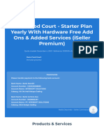 Dano Food Court - Starter Plan Yearly With Hardware Free Add Ons & Added Services (ISeller Premium)
