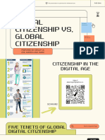 Digital Citizenship vs. Global Citizenship