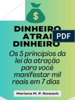 PDF - OS 5 Princípios Da Lei Da Atração para Atrair e Manifestar 1k em 7 Dias