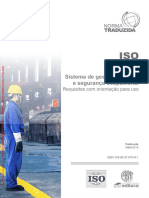 Norma ISO 45001 - 2018 - Sistema de Gestão de Saúde e Segurança Ocupacional