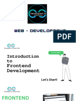 Web - Development