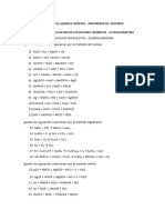 Practica Igualacion de Ecuaciones Estequiom. de Qumica General