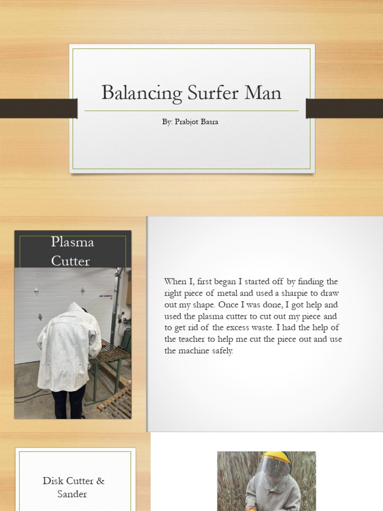 How to Build a Surfer Man Sculpture | PDF | Drill | Welding