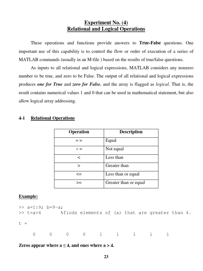 Lecture 4 | PDF | Computer Programming | Mathematics