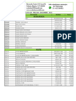 Lista de Precios Eco Bolsa Diciembre 2023