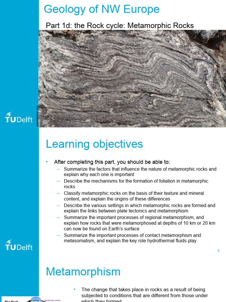 Metamorphic Rocks: Types and Grades | PDF | Rock (Geology) | Geology