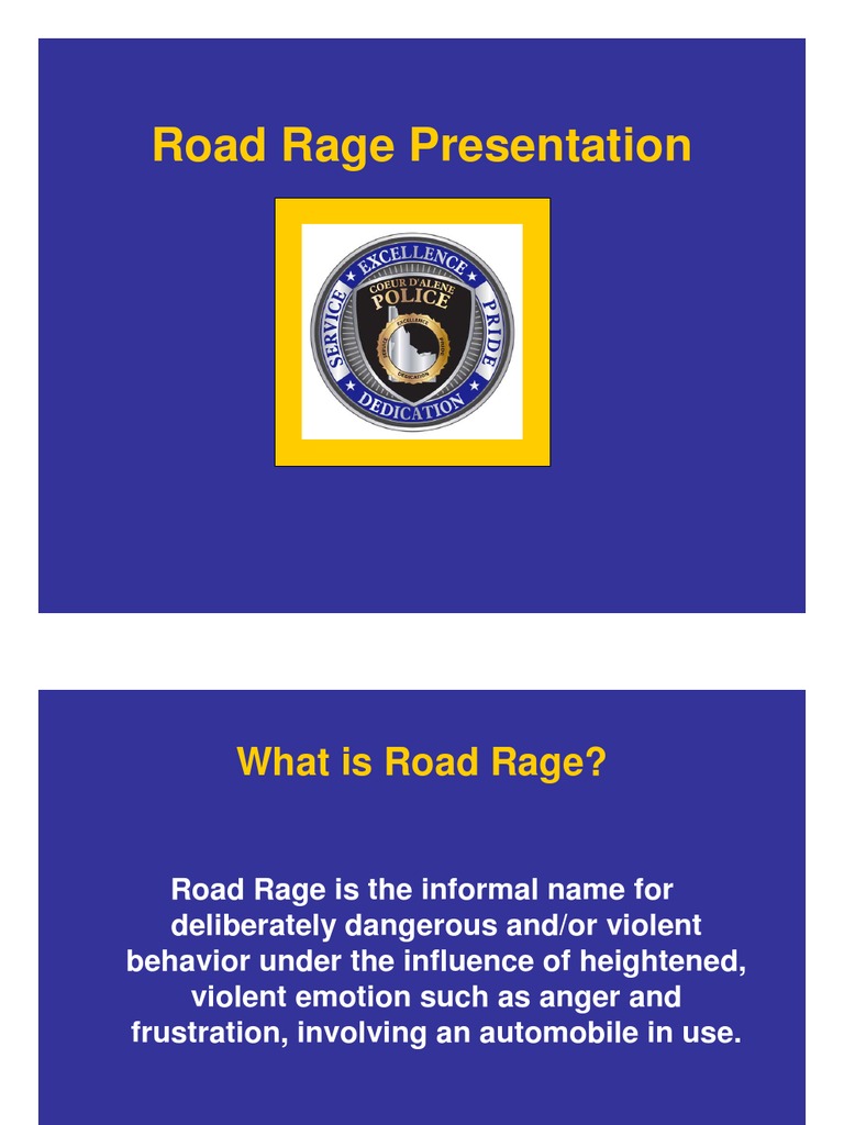 Road Rage | PDF