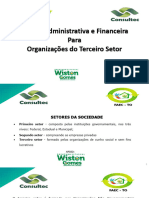 Gestão Administrativa e Financeira para Associações e Outras Entidades Do Terceiro Setor.1