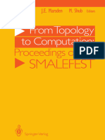 From Topology To Computational Proceeding of The Smalefest