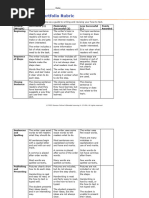 How-To Text Portfolio Rubric 1