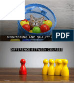 Monitoring and Quality Control