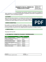 PSS-13 - Procedimiento para El Permiso de Trabajo en Alturas Bogot