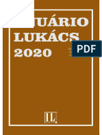 Chasin Sobre a Particularidade Em Lukács - Anuário Lukács 2020