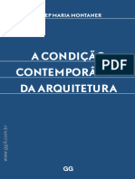 Livro 2 - Condição Contemporânea Da Arquitetura