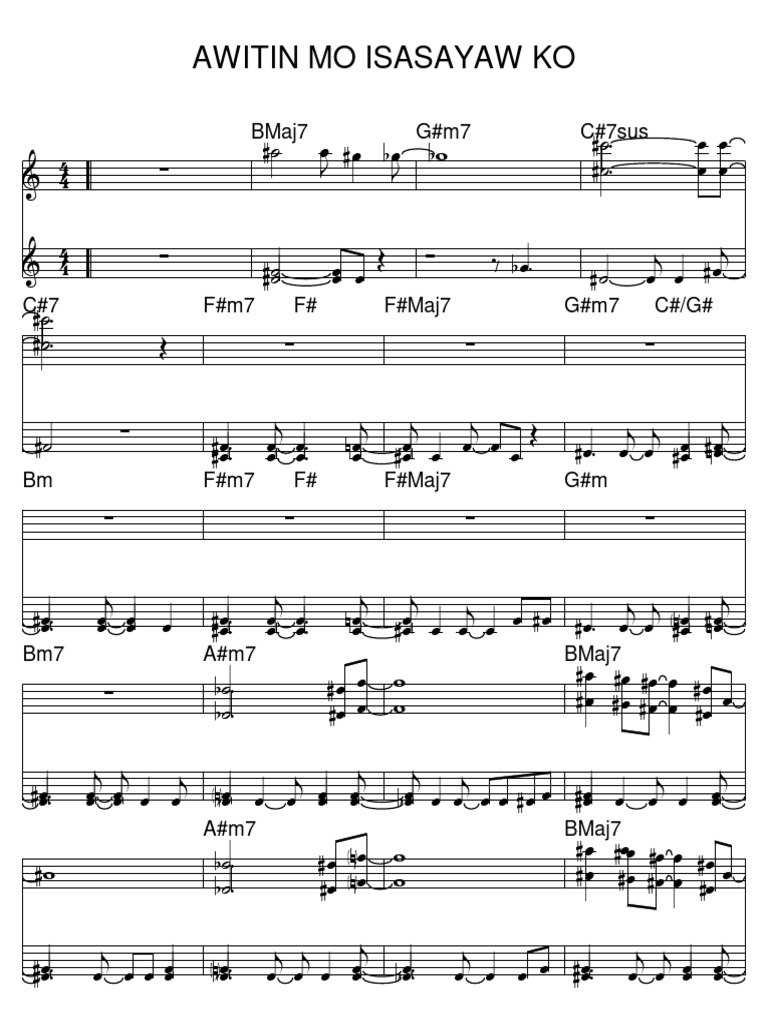 Awitin Mo Isasayaw Ko | PDF